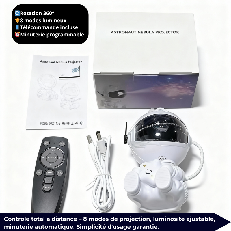 Stellux – Projecteur Galaxie Astronaute Stellux